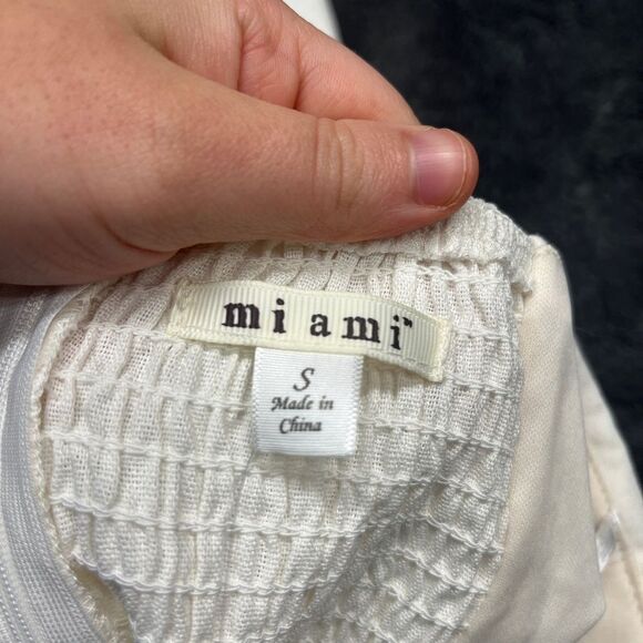 NWT Raye Scalloped Strapless Mini Dress Size Small from Francesca’s - Picture 7 of 7